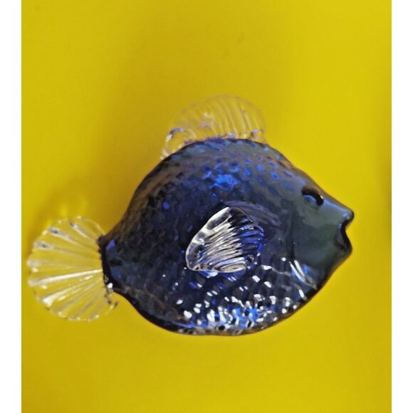 Murano Hand Blown Angel Fish & Glass Ball Hanging Ornaments - Picture 7 of 12